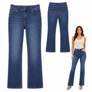 M Jeans Maurices 12 Curvy High Rise Slim Bootcut Jeans